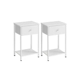 Beistelltisch mit Stoff-Schublade