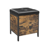 Sitzhocker Vintagebraun